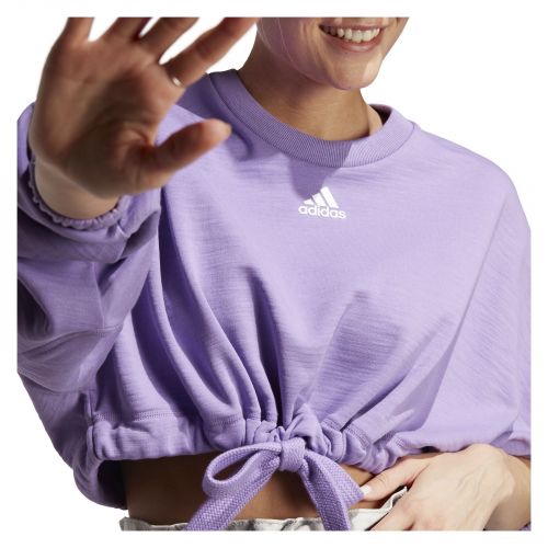 Bluza damska adidas Dance Crop Versatile Sweatshirt IC6685