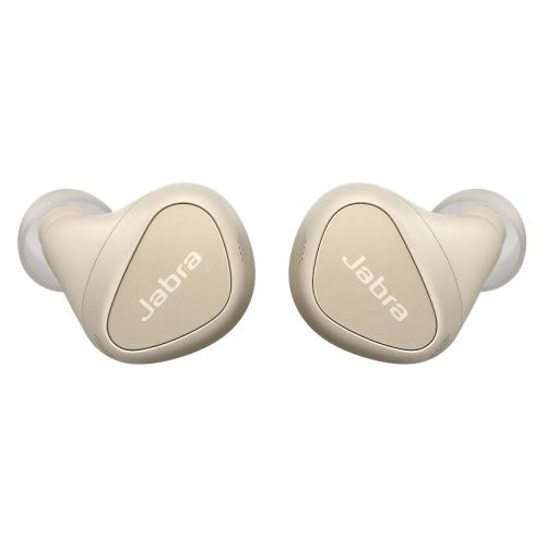 Słuchawki bezprzewodowe douszne Jabra Elite 5 beżowe