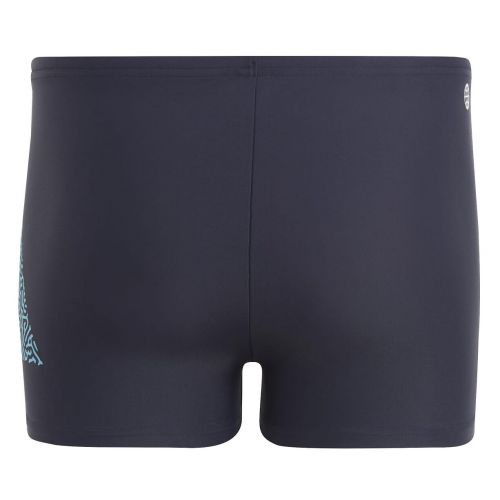 Kąpielówki dla chłopców adidas 3 Bar Logo Swim IC4738