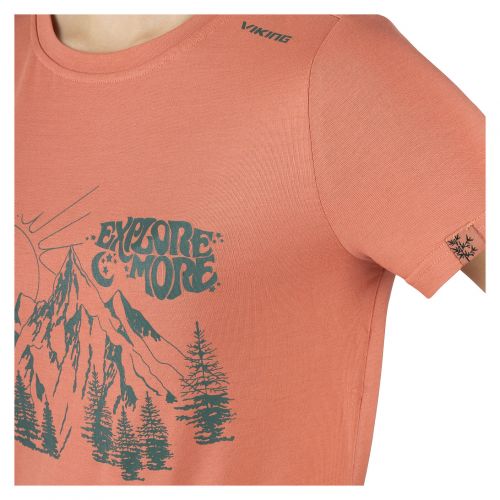 Koszulka turystyczna damska Viking Hopi 500256656