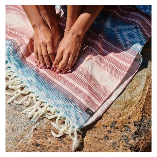 Ręcznik plażowy turecki Slowtide On The Road 97 x 186 cm ST971