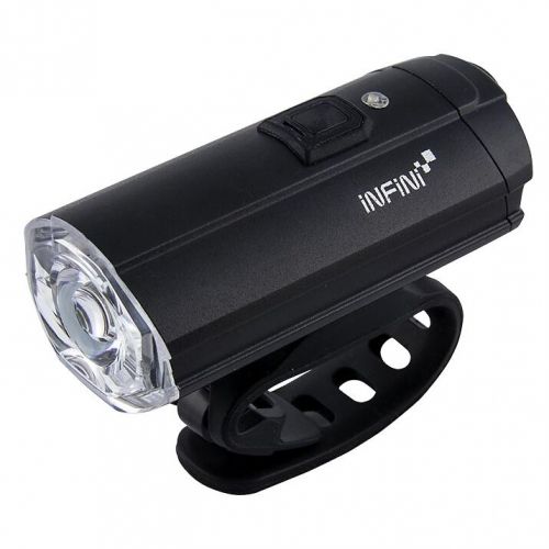 Lampa rowerowa przednia Infini Tron 500 Black USB LED