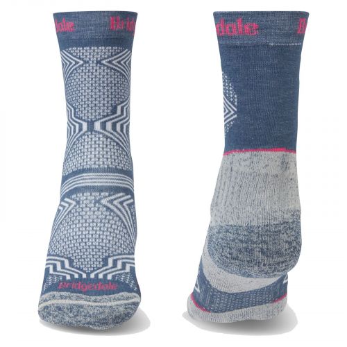 Skarpety trekkingowe damskie Bridgedale Ultra Light T2 Coolmax 710284