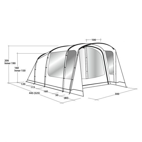 Namiot kempingowy Outwell Ashwood 5 111328