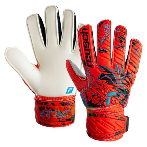 Rękawice bramkarskie męskie Reusch Attrakt Solid 5270515