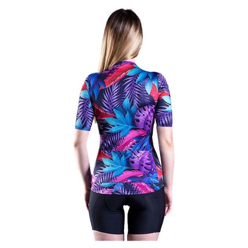 Koszulka rowerowa damska Quest Tropic SS