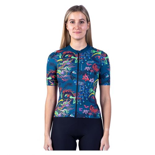 Koszulka rowerowa damska Quest Dragon SS
