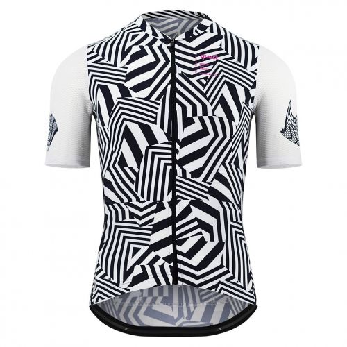 Koszulka rowerowa męska Quest Geometric SS