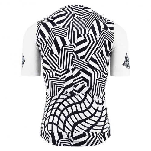 Koszulka rowerowa męska Quest Geometric SS