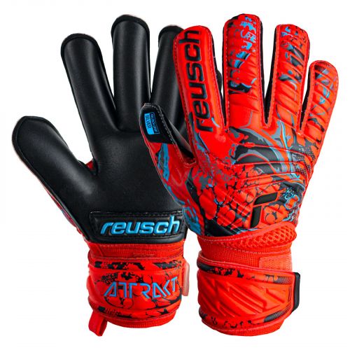 Rękawice bramkarskie dla dzieci Reusch Attrakt Silver Roll Finger Jr 5372217