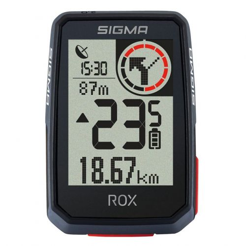 Licznik rowerowy Sigma ROX 2.0 GPS Black Top Mount Set 1052