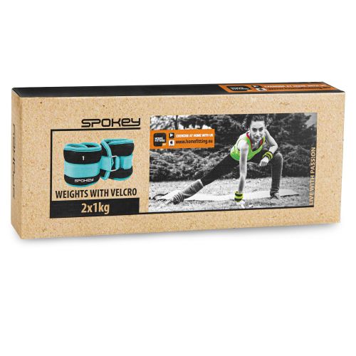 Obciążenia zapinane na rzep Spokey Form IV 1 kg 920905