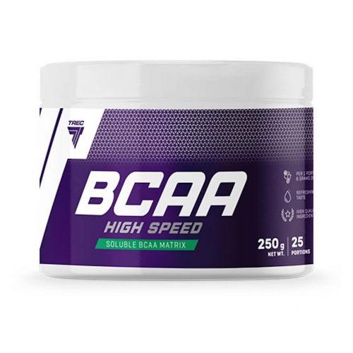 Aminokwasy w proszku TREC BCAA High Speed 250
