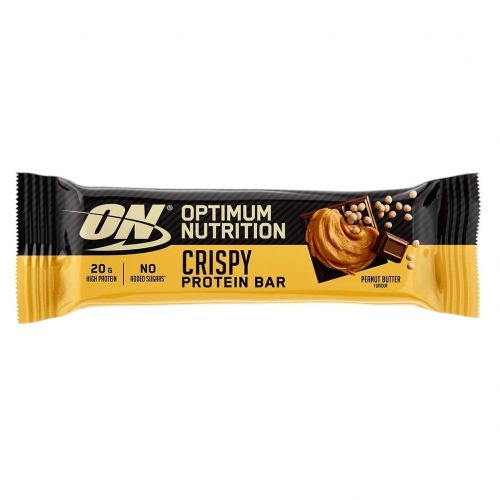 Baton proteinowy Optimum Nutrition Crispy Protein Bar Peanut Butter 65g
