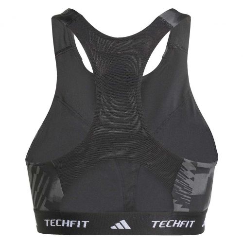 Biustonosz sportowy adidas TECHFIT Print Medium Support JM0756
