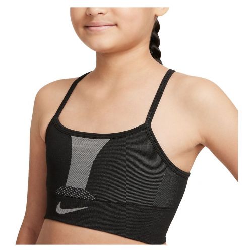 Biustonosz sportowy dla dziewcząt Nike Dri-FIT Indy DD7958