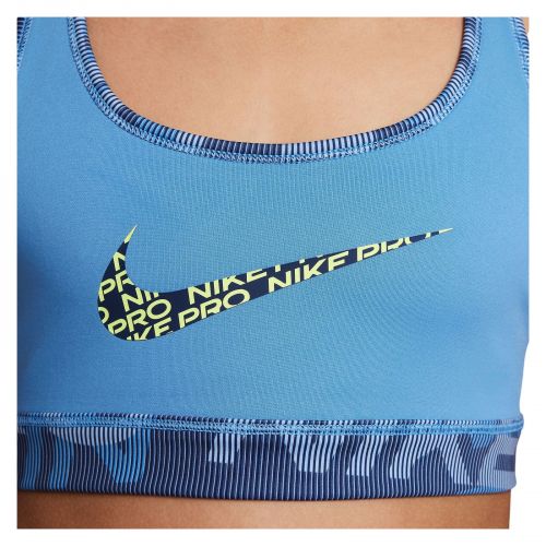 Biustonosz sportowy dwustronny dla dziewcząt Nike Pro HJ4317