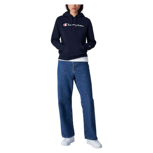 Bluza damska Champion Script Logo Light Fleece Hoodie 116579