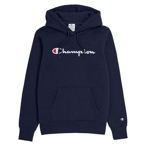 Bluza damska Champion Script Logo Light Fleece Hoodie 116579
