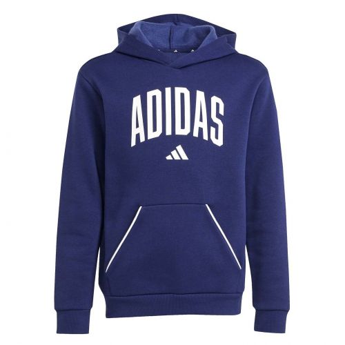 Bluza dla dzieci adidas Seasonals Essentials Collegiate Typography Hoodie JV7338