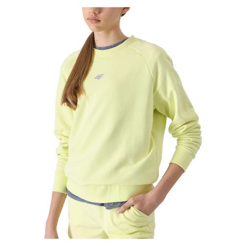 Bluza dla dziewcząt 4F 4FJWSS24TSWSF0920