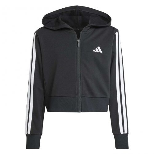 Bluza dla dziewcząt adidas Essentials Full Zip Hoodie JJ0956