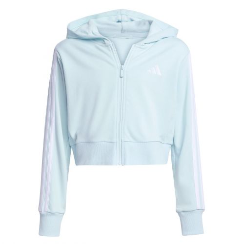 Bluza dla dziewcząt adidas Essentials Full Zip Hoodie JY4984