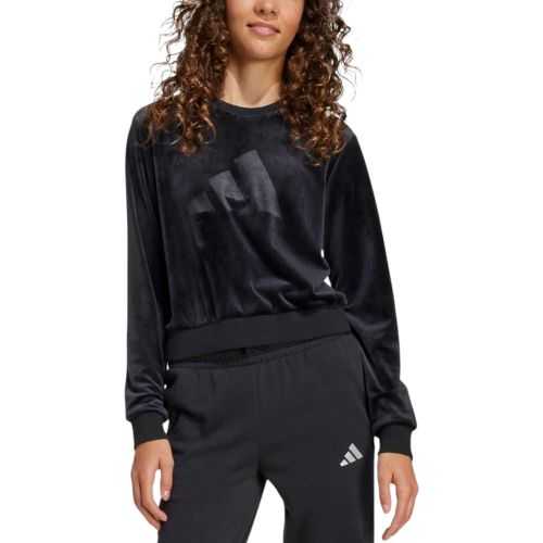 Bluza dla dziewcząt adidas Junior Girl Holiday Glam Cropped Sweatshirt JN2230