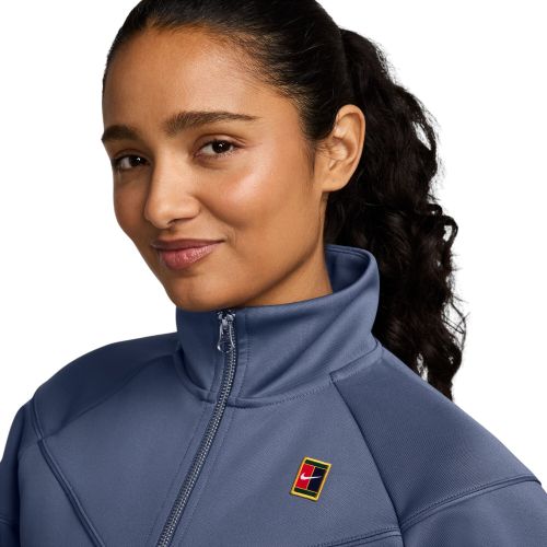 Bluza do tenisa damska Nike Court Heritage Windrunner FZ6507