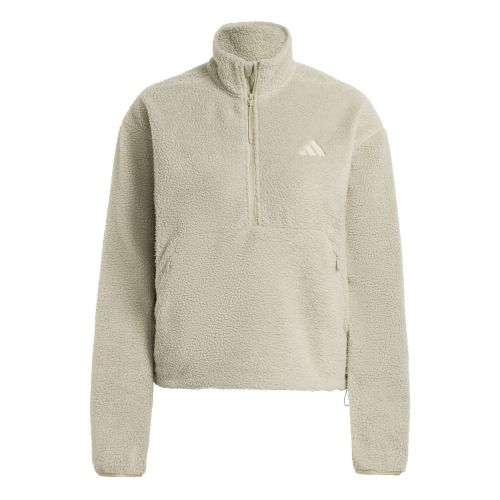 Bluza dresowa damska adidas City Tech High Pile Fleece Half-Zip JV7138