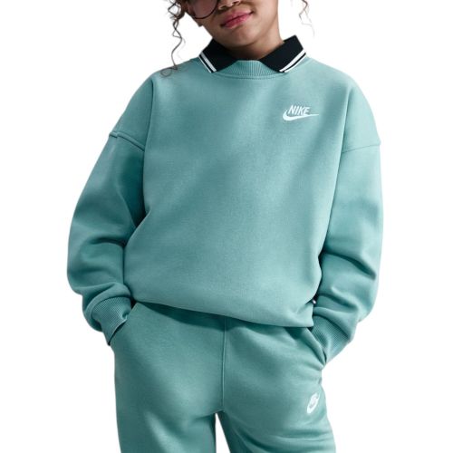 Bluza dresowa dla dziewcząt Nike Sportswear Club Fleece FD2923