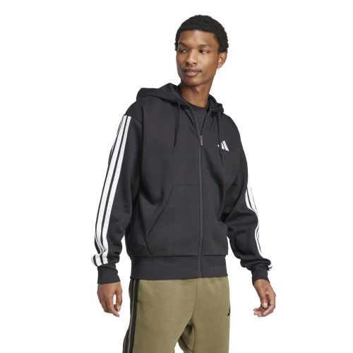 Bluza dresowa męska adidas ESSENTIALS THREE STRIPES FLEECE HOODIE JD1870
