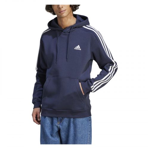 Bluza męska adidas Essentials Fleece 3-Stripes Hoodie IJ6473