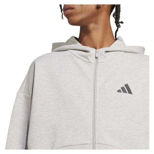 Bluza męska adidas Future Icons Small Logo Full Zip Hoodie JD4945