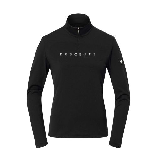 Bluza narciarska damska Descente Chest Logo T-Neck DW5FLT01LU