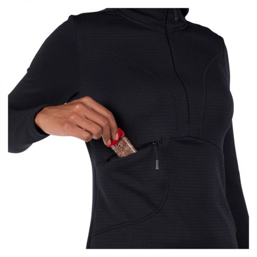 Bluza narciarska damska Rossignol Blackside Fleece Half Zip RLNWL15