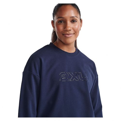 Bluza treningowa damska 2XU French Terry Crew WR7076a