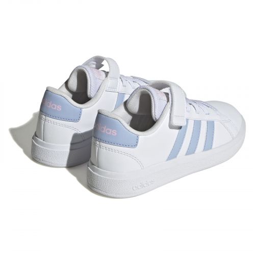 Buty dla dzieci adidas Grand Court Elastic Lace and Top Strap Shoes IG4841