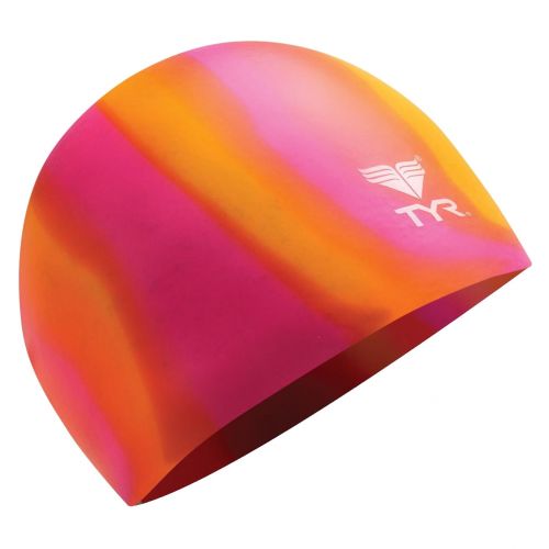 Czepek pływacki TYR Wrinkle-Free Multi Silicone Swim Cap LCSM801
