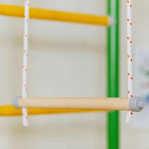 Drabinka gimnastyczna do ćwiczeń Wallbarz Family 2W niebieska