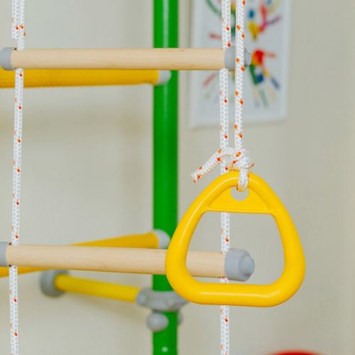 Drabinka gimnastyczna do ćwiczeń Wallbarz Family 2W niebieska