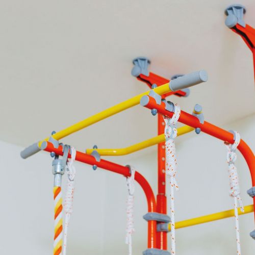 Drabinka gimnastyczna do ćwiczeń Wallbarz Family 4D biała