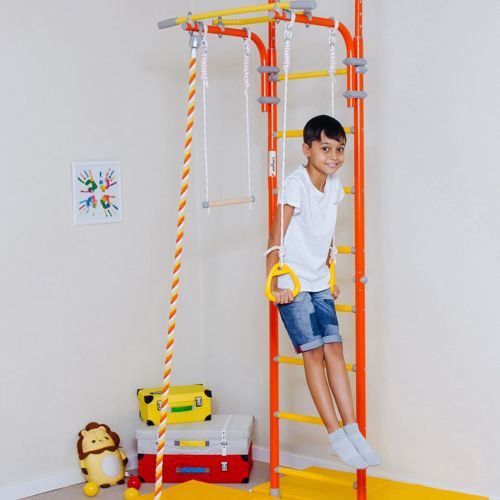 Drabinka gimnastyczna do ćwiczeń Wallbarz Family 4D biała