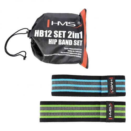 Gumy oporowe HMS HB12 zestaw 2w1 17-33-110