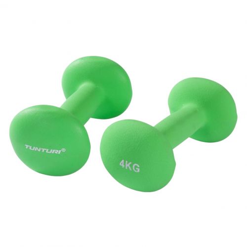 Hantle Tunturi Neopreen Dumbbells 2x4kg 14TUSCL378