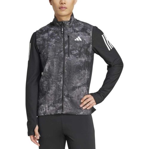 Kamizelka do biegania męska adidas Own the Run Spray Dye Vest JN9684