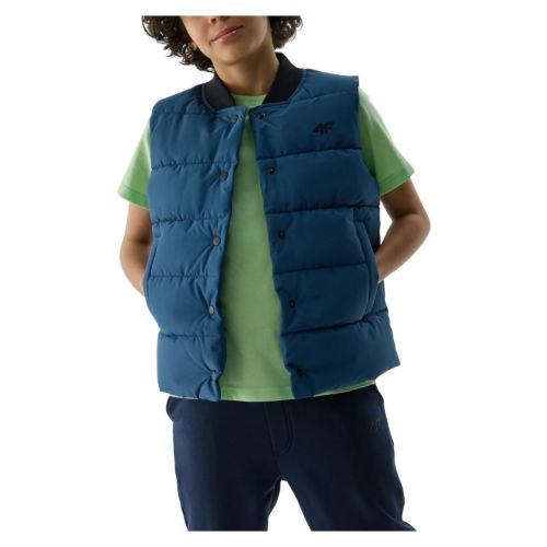 Kamizelka ocieplona dla chłopców 4F 4FJWSS24TVJAM084