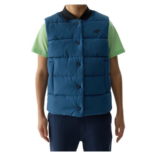 Kamizelka ocieplona dla chłopców 4F 4FJWSS24TVJAM084