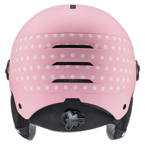 Kask narciarski dla dzieci Uvex Rocket JR visor 566263