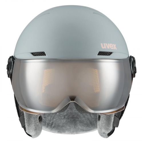 Kask narciarski dla dzieci Uvex Rocket JR visor 566263